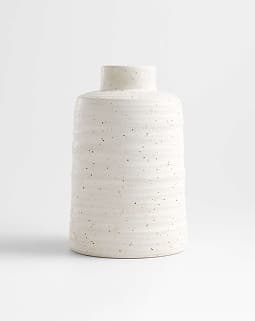 Warrick White Vase 14"